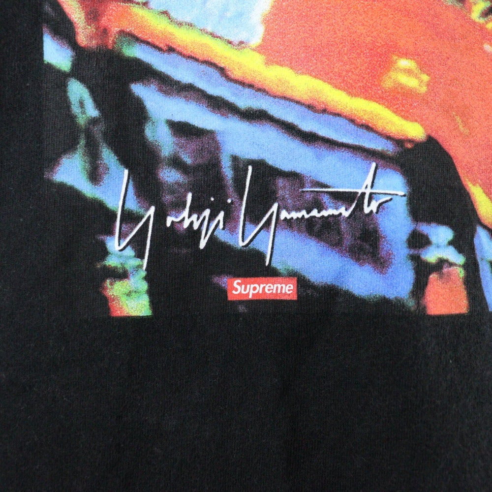 SUPREME(シュプリーム) ×Yohji yamamoto gameover ゲームオーバー クルーネック半袖Tシャツ ブラック