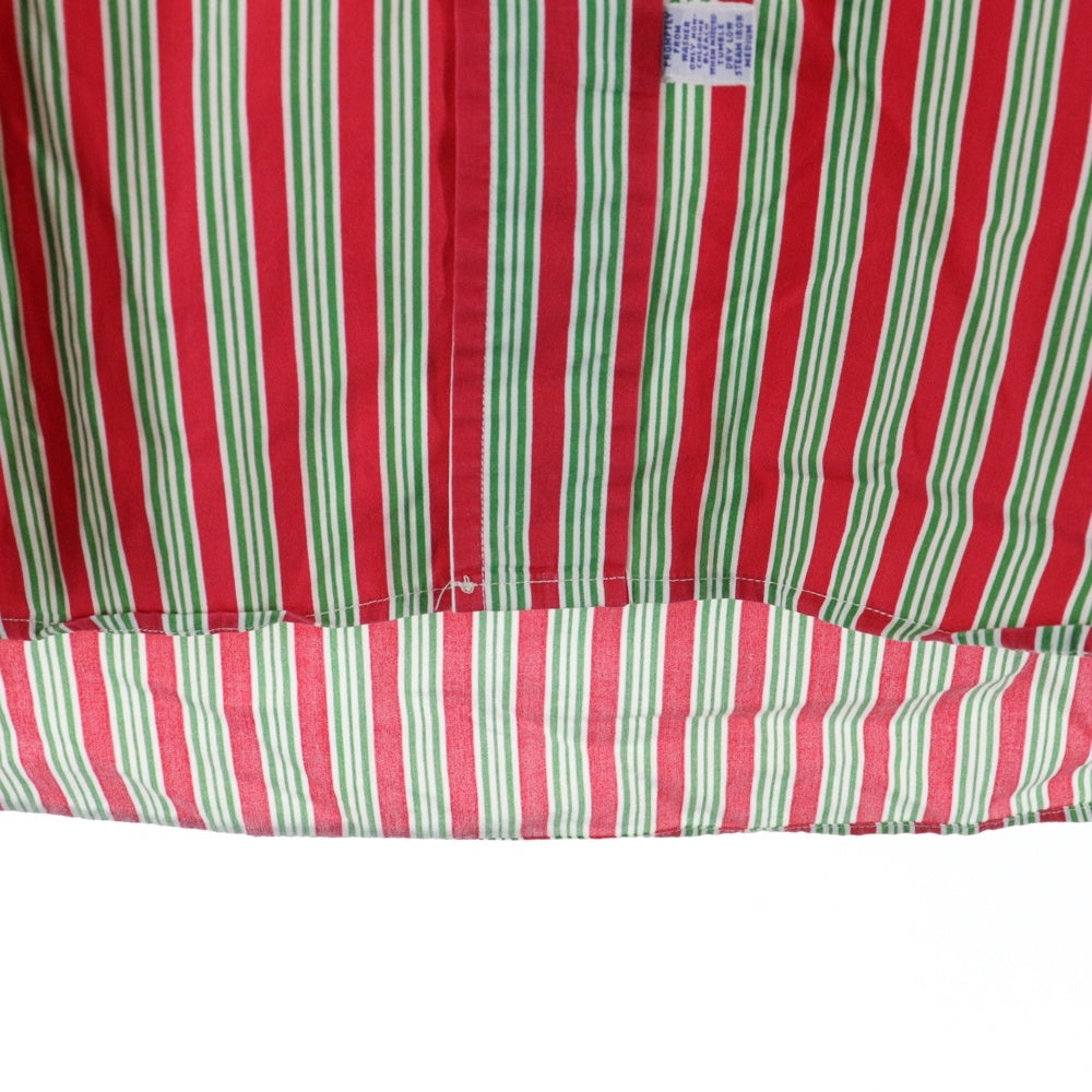 POLO RALPH LAUREN(ポロラルフローレン) ストライプ ボタンダウン 長袖シャツ レッド