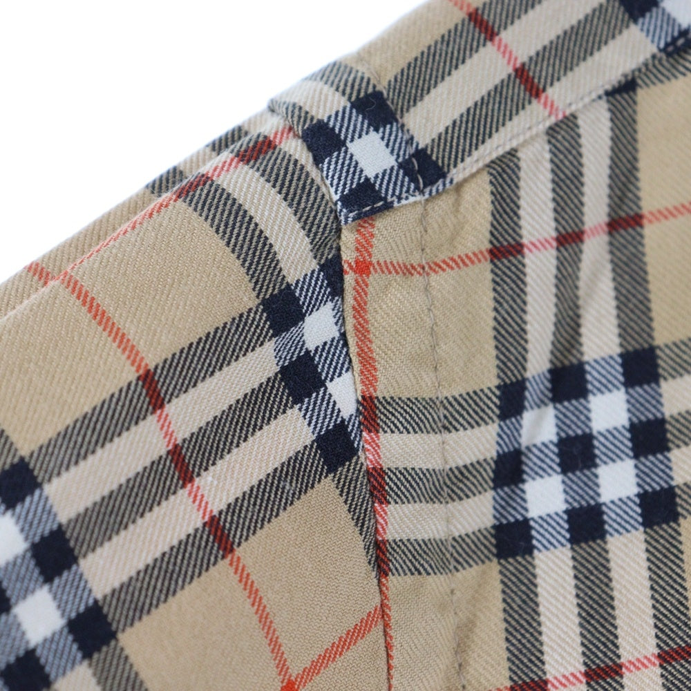 BURBERRY LONDON(バーバリーロンドン) ノバチェック ボタンダウン 長袖シャツ ベージュ