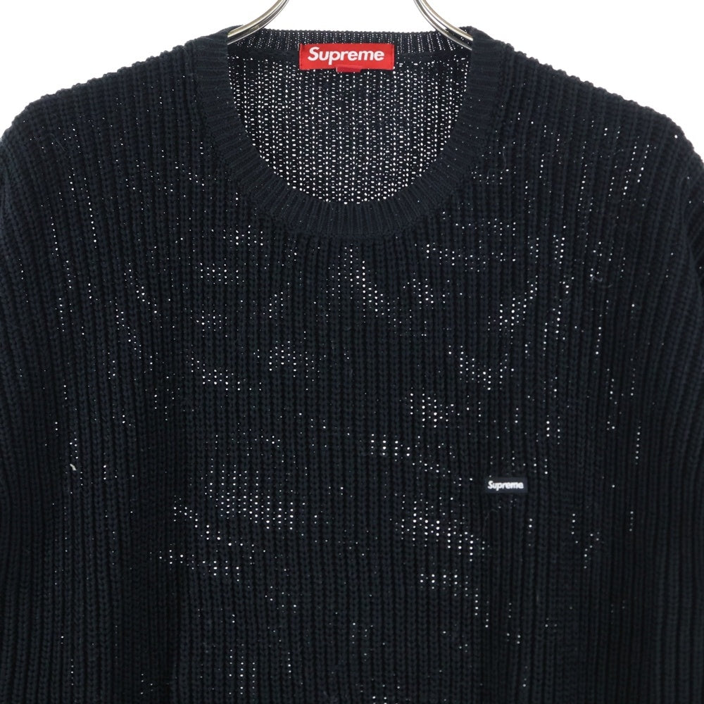 SUPREME(シュプリーム) 23AW Small Box Logo Sweater スモールボックスロゴ ニットセーター ブラック