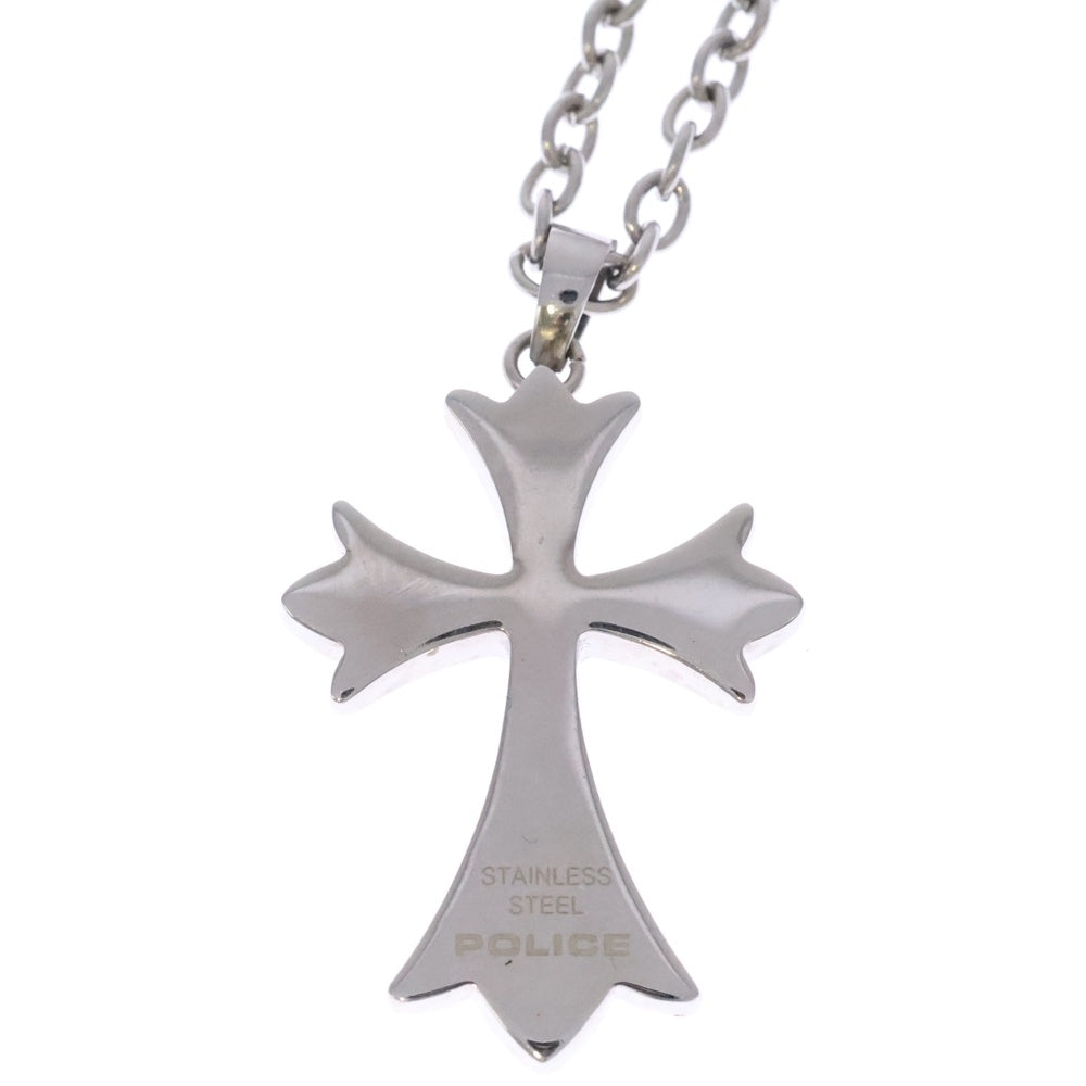 POLICE(ポリス) ステンレス クロスモチーフ ネックレス