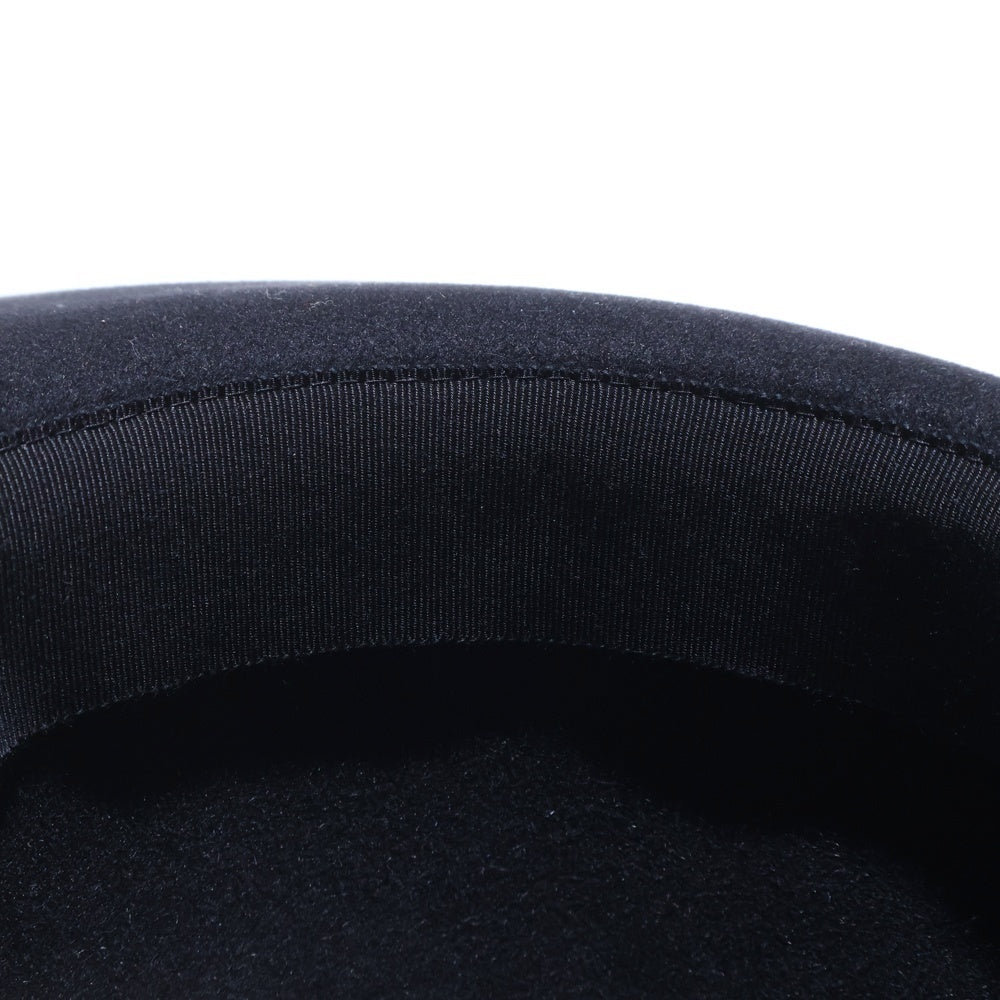 HERMES(エルメス) Francoise フランソワーズ ハット 帽子 ブラック