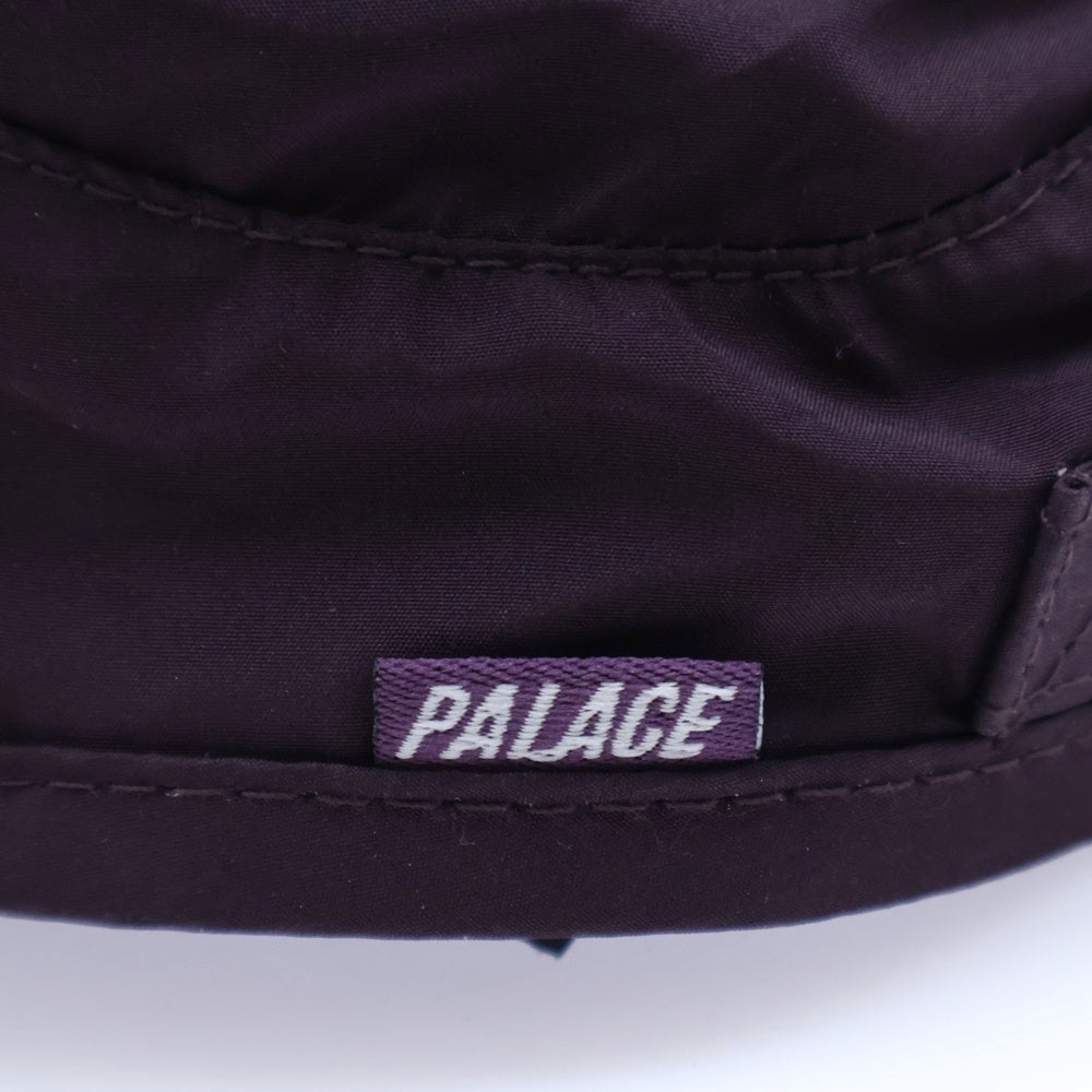 Palace Skateboards(パレススケートボーズ) ナイロン ロゴキャップ パープル