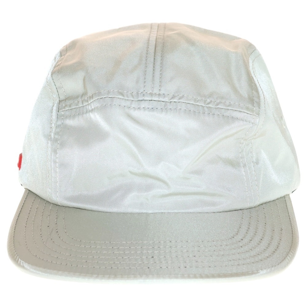 SUPREME(シュプリーム) サイドラバーロゴパッチ ナイロンキャップ ベージュ