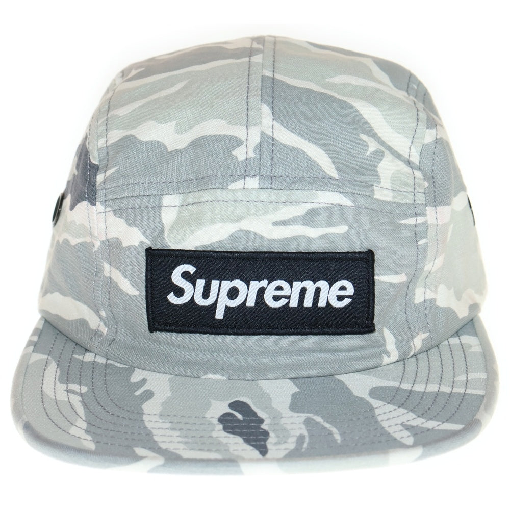 SUPREME(シュプリーム) 16SS Tiger Camp Cap カモフラ柄 キャップ グレー