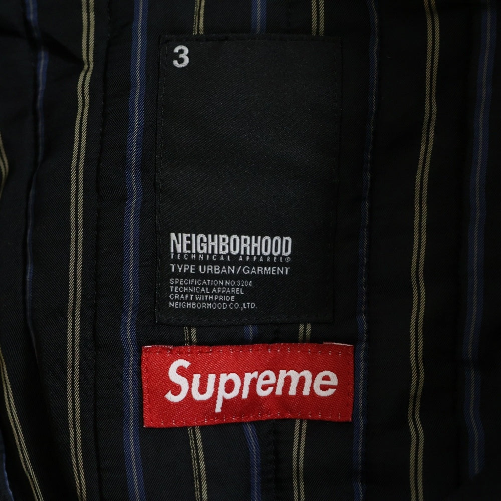SUPREME(シュプリーム) 07AW ×Neighborhood M-65 ×ネイバーフッド M-65 ミリタリージャケット ブラック