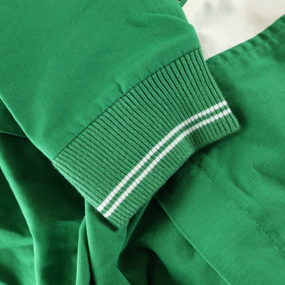 NIKE SB(ナイキエスビー) ×SUPREME Twill Pullover ×シュプリーム ハーフジップ ツイルプルオーバーパーカー 347876-302 グリーン/ホワイト