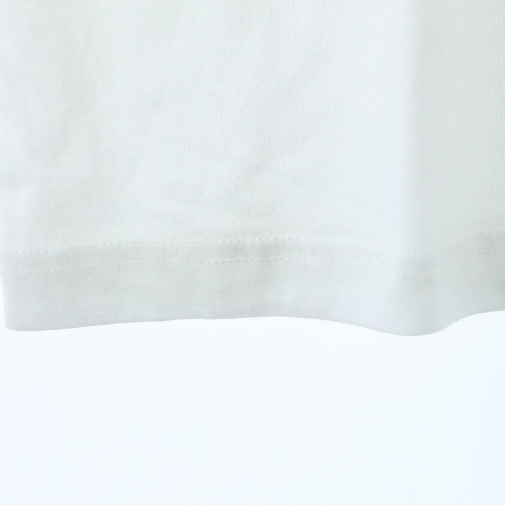 SUPREME(シュプリーム) ロゴ刺繍 クルーネック半袖Tシャツ ホワイト