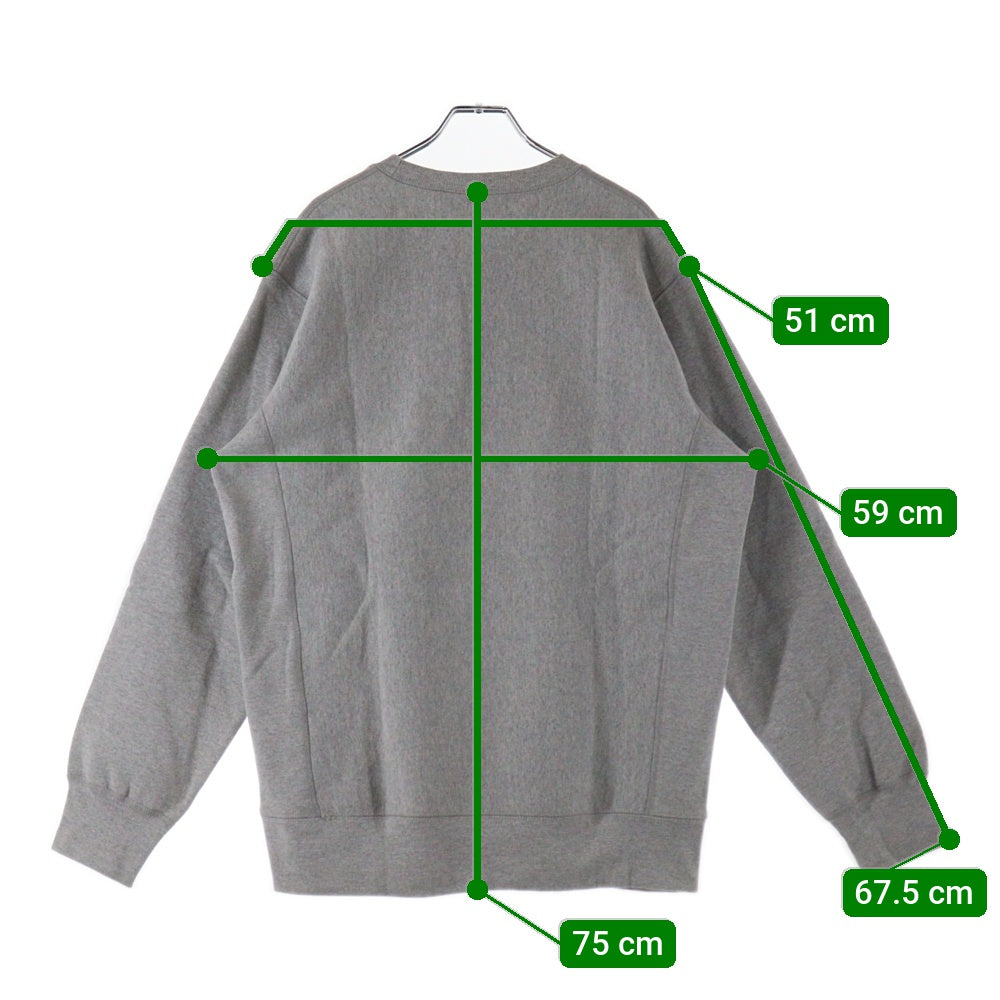 SUPREME(シュプリーム) 15AW Box Logo Crewneck ボックスロゴ クルーネック スウェットトレーナー グレー