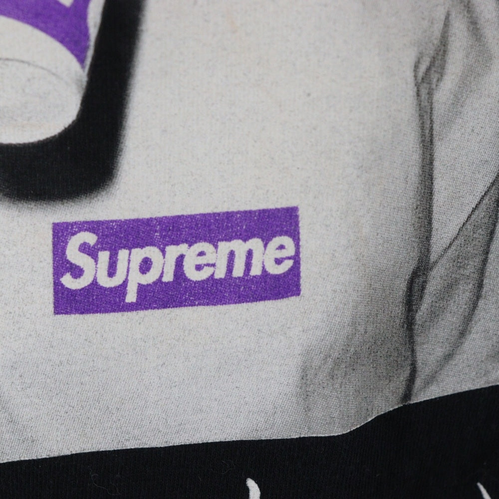 SUPREME(シュプリーム) 12AW Three Six Tee スリーシックスマフィア フォトプリント クルーネック半袖Tシャツ ブラック