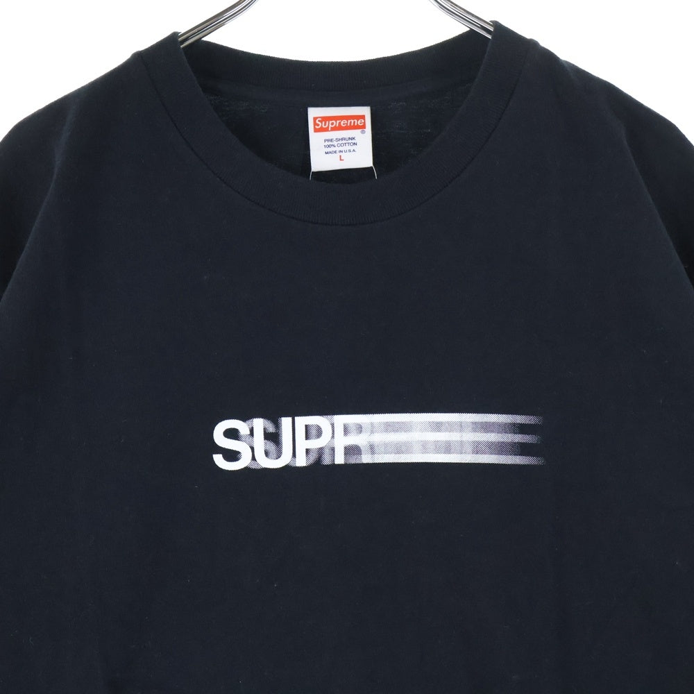 SUPREME(シュプリーム) 20SS Motion Logo Tee モーションロゴ クルーネック 半袖Tシャツ カットソー ブラック