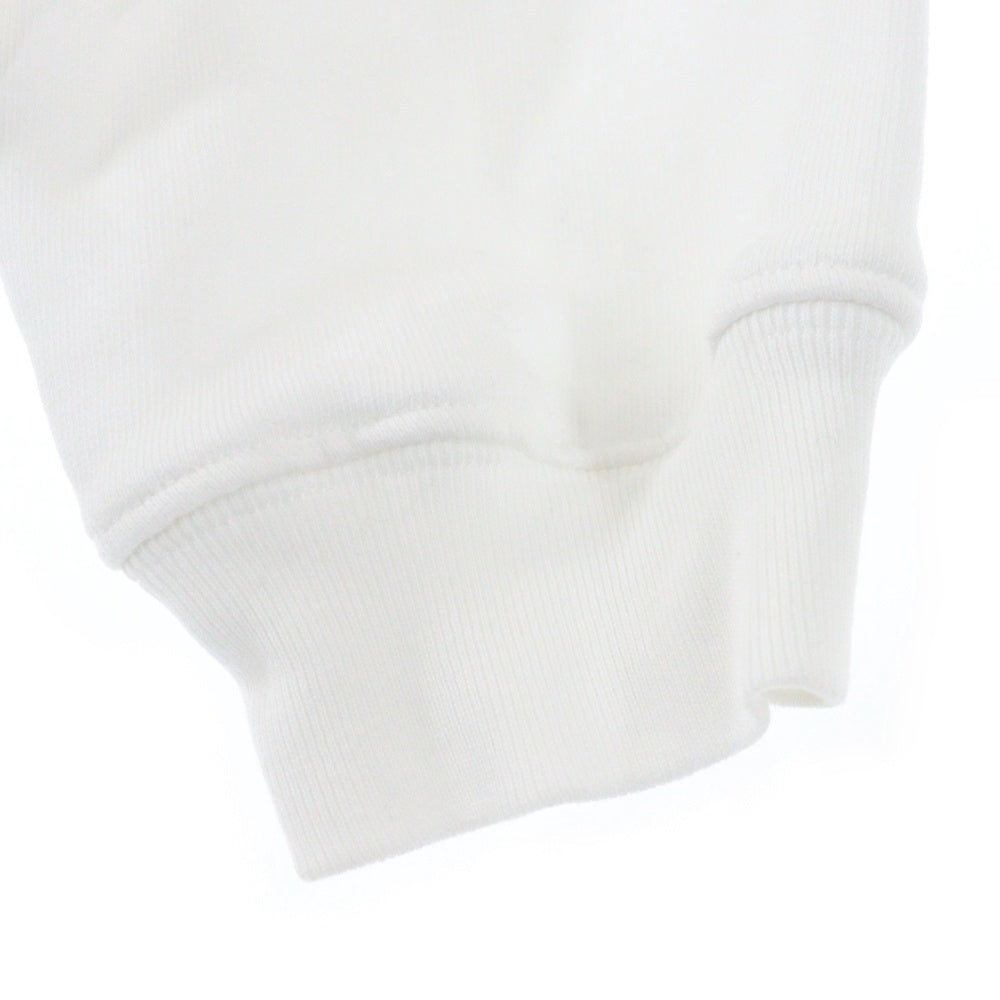 BALENCIAGA(バレンシアガ) 20SS BBロゴ フロントプリント フーディプルオーバーパーカー 570811 TEV19 ホワイト