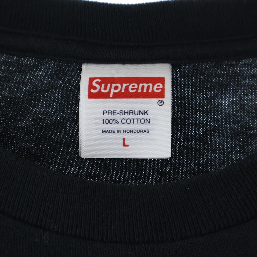 SUPREME(シュプリーム) 25SS Anatomy Tee フロントプリント クルーネック半袖Tシャツ ブラック