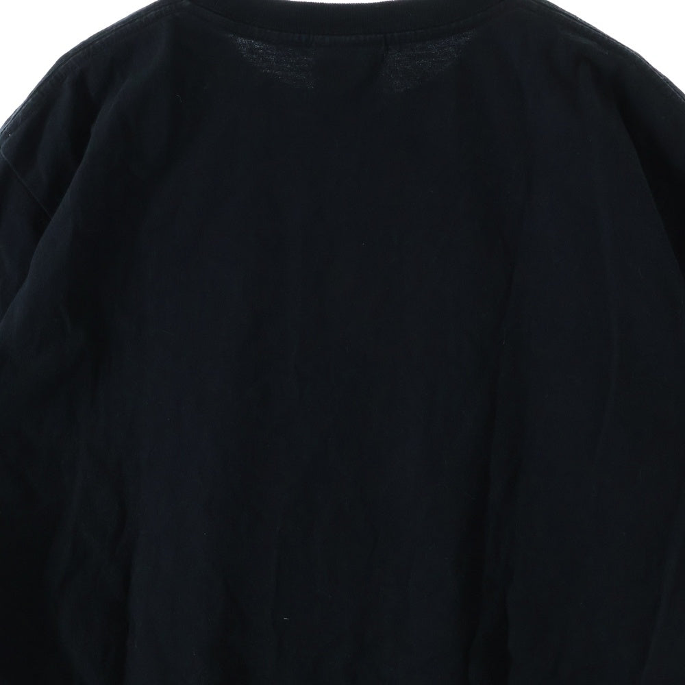 A BATHING APE(アベイシングエイプ) Colors College Tee カラーカレッジプリント クルーネック半袖Tシャツ 0ZXTEM110014M ブラック