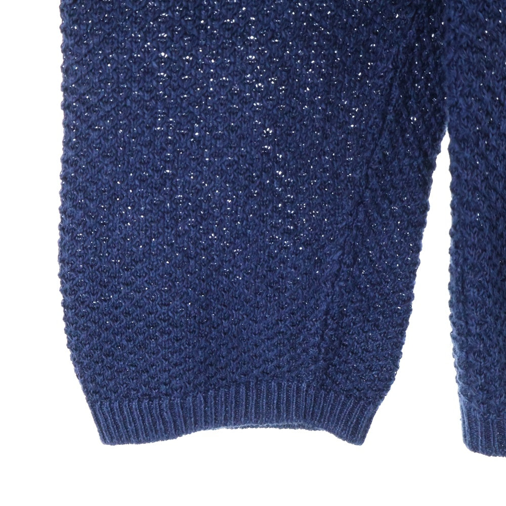 J.PRESS(ジェイプレス) 4ボタン ニットカーディガン ネイビー 021-5-CKR-0V