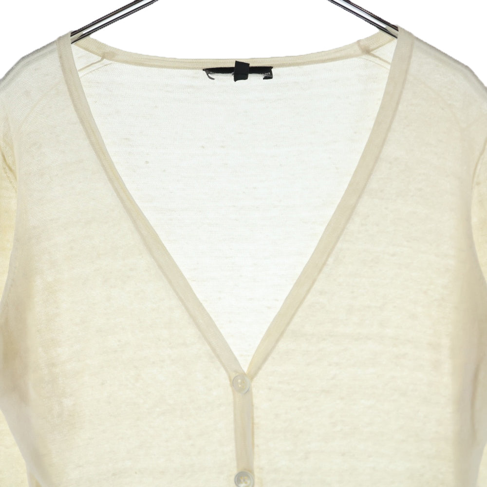 EMPORIO ARMANI(エンポリオアルマーニ) ブラックライン カーディガン ホワイト