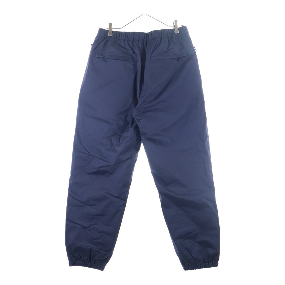 ENNOY(エンノイ) 24AW PADDED PANTS ロゴ刺繍 ナイロンパンツ ネイビー AW24BRENPT05LP