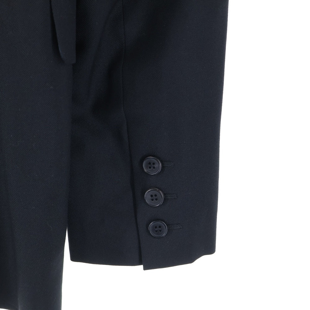 SAINT LAURENT PARIS(サンローランパリ) 17SS ウール テーラードジャケット ブラック レディース 481704