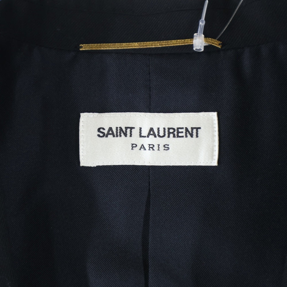 SAINT LAURENT PARIS(サンローランパリ) 17SS ウール テーラードジャケット ブラック レディース 481704