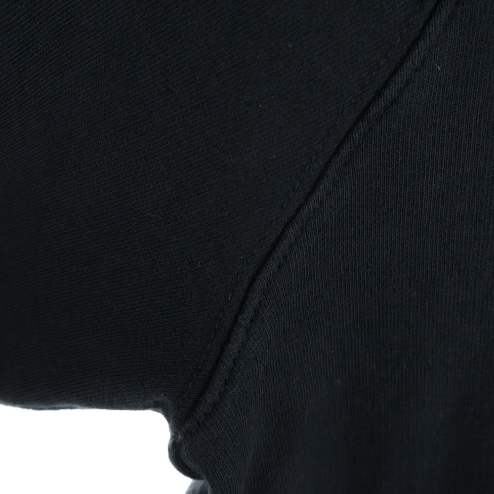 SAINT LAURENT PARIS(サンローランパリ) 18AW ロゴプリント プルオーバーパーカー TU94 529598 YB2VK 1049TU94 ブラック