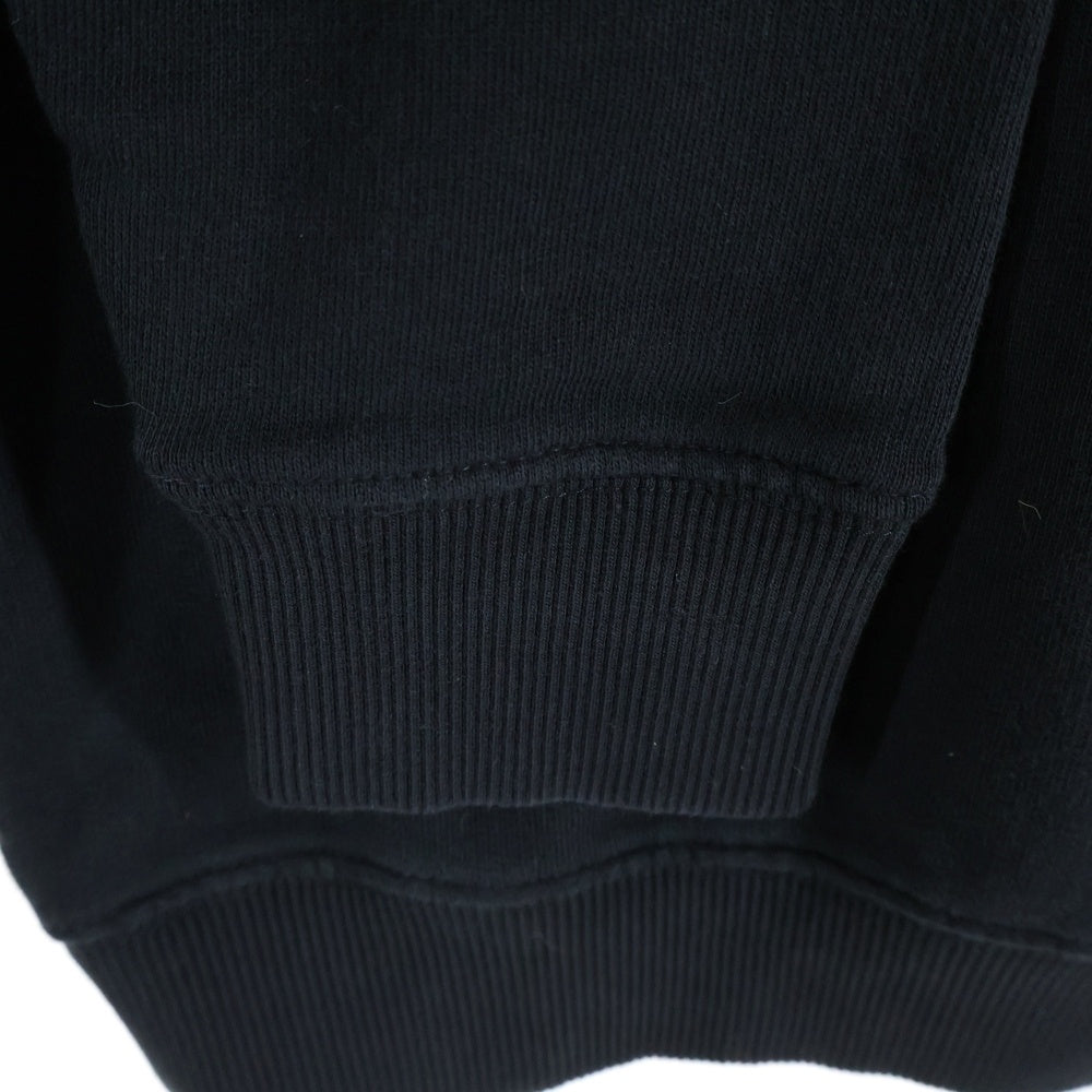 SAINT LAURENT PARIS(サンローランパリ) 18AW ロゴプリント プルオーバーパーカー TU94 529598 YB2VK 1049TU94 ブラック