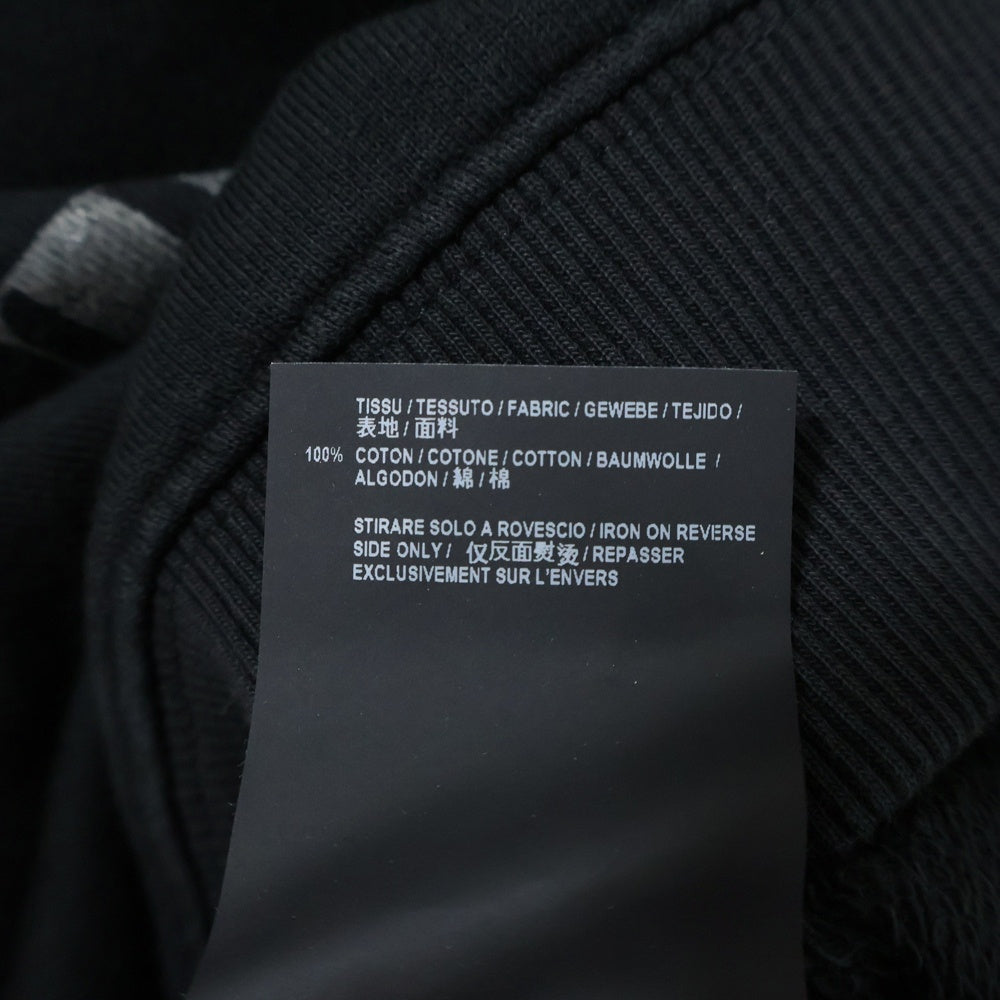 SAINT LAURENT PARIS(サンローランパリ) 18AW ロゴプリント プルオーバーパーカー TU94 529598 YB2VK 1049TU94 ブラック