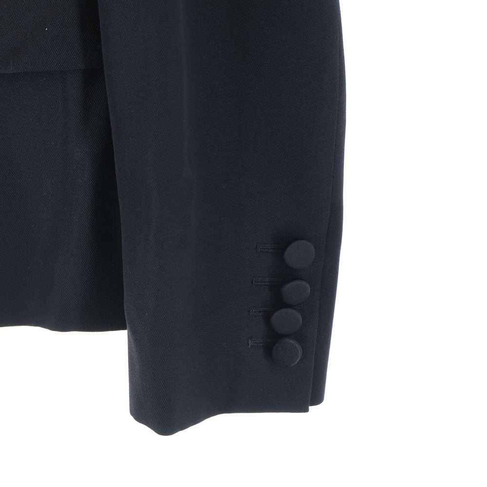 SAINT LAURENT PARIS(サンローランパリ) 18SS 1ボタン テーラードジャケット ブラック 71VS 517816 Y399W 1000 レディース