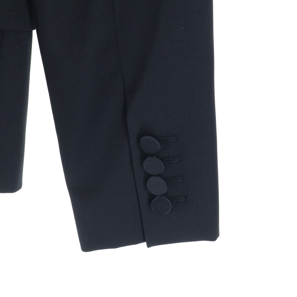 SAINT LAURENT PARIS(サンローランパリ) 18SS 1ボタン テーラードジャケット ブラック 71VS 517816 Y399W 1000 レディース