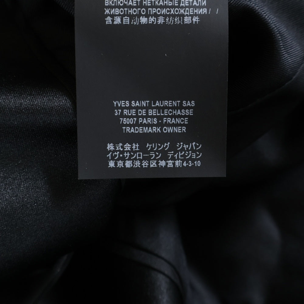 SAINT LAURENT PARIS(サンローランパリ) 18SS 1ボタン テーラードジャケット ブラック 71VS 517816 Y399W 1000 レディース