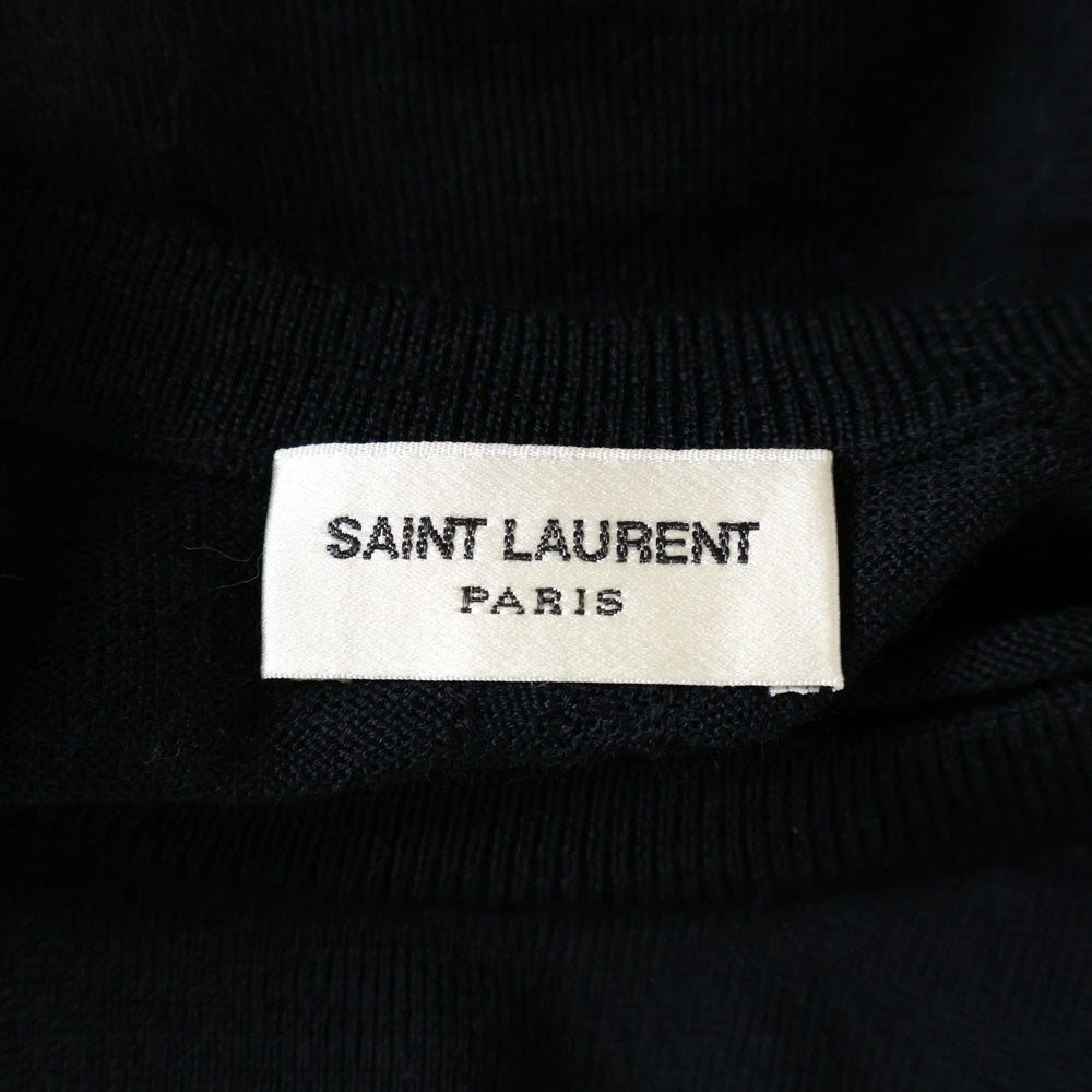 SAINT LAURENT PARIS(サンローランパリ) 15SS ニットセーター 346629 Y1FH2 ブラック レディース