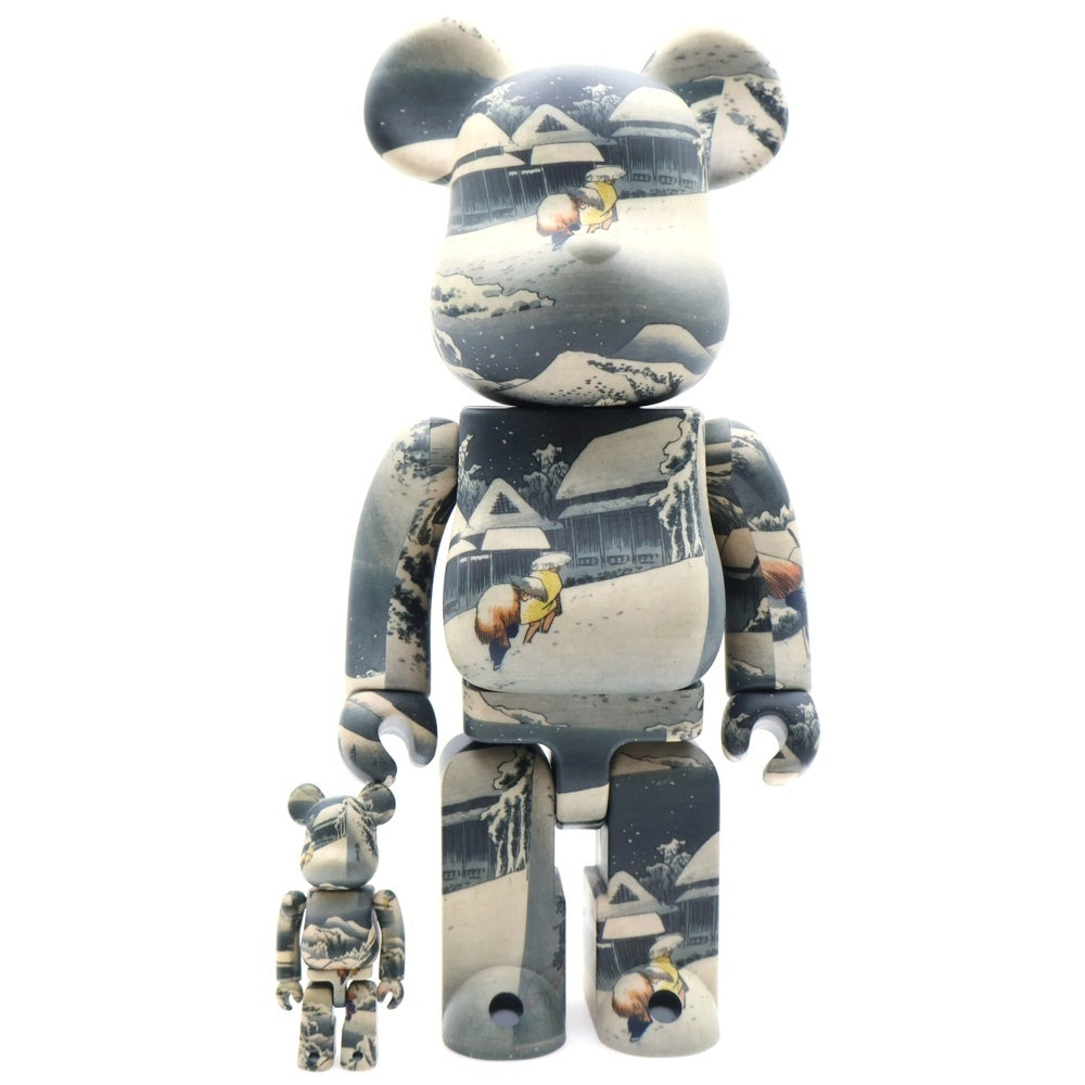 MEDICOM TOY(メディコムトイ) BE@RBRICK 歌川広重 東海道五十三次 蒲原 100%&400% マルチカラー