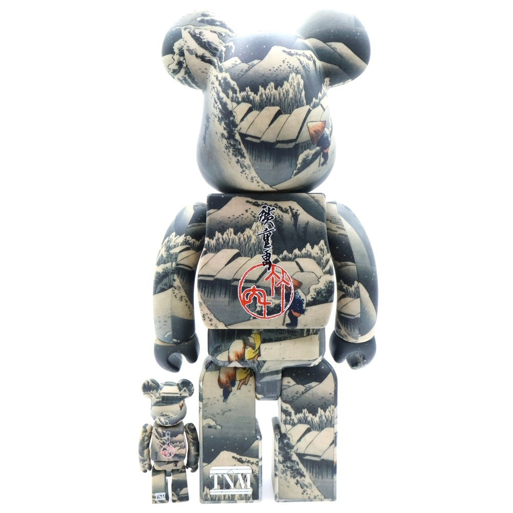 MEDICOM TOY(メディコムトイ) BE@RBRICK 歌川広重 東海道五十三次 蒲原 100%&400% マルチカラー