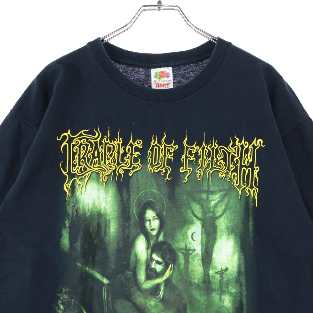 VINTAGE(ヴィンテージ) CRADLE OF FILTH クレイドルオブフィルス 00s クルーネックTシャツ バンドT