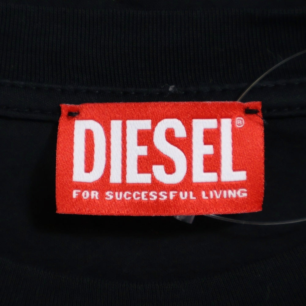 DIESEL(ディーゼル) T-Madjust-K2 ブラック Tシャツ