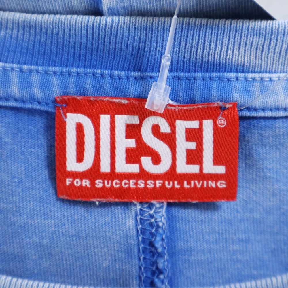 DIESEL(ディーゼル) OPKAN / T-HOXT トロンプルイユ インディゴ Tシャツ