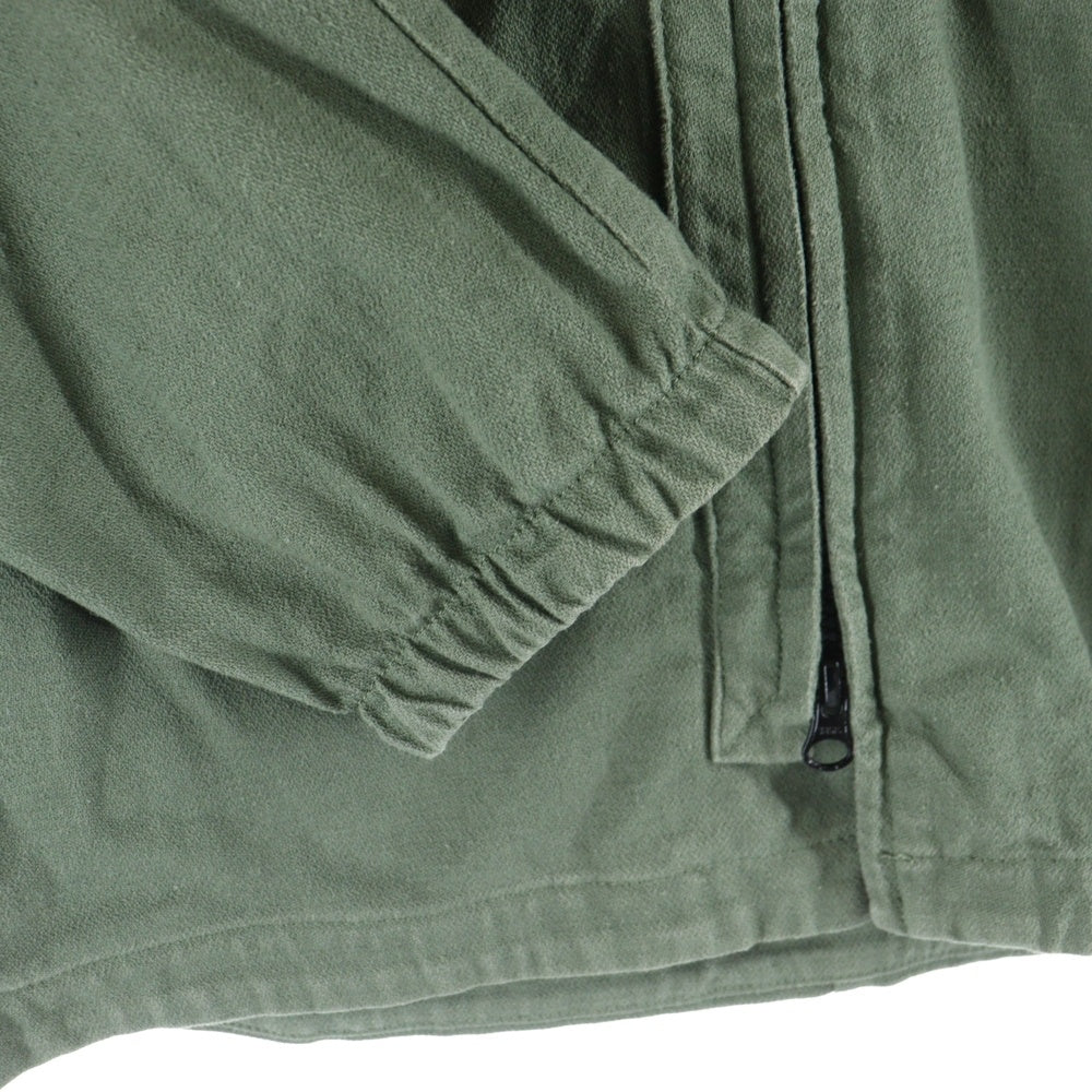 STONE ISLAND(ストーンアイランド) Garment dyed Zip Shirt Stone Island M カーキ ジャケット 751510704