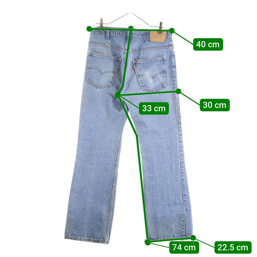 Levi's(リーバイス) 70s~80s 517 オレンジタブ ボタン裏575 デニムパンツ インディゴ