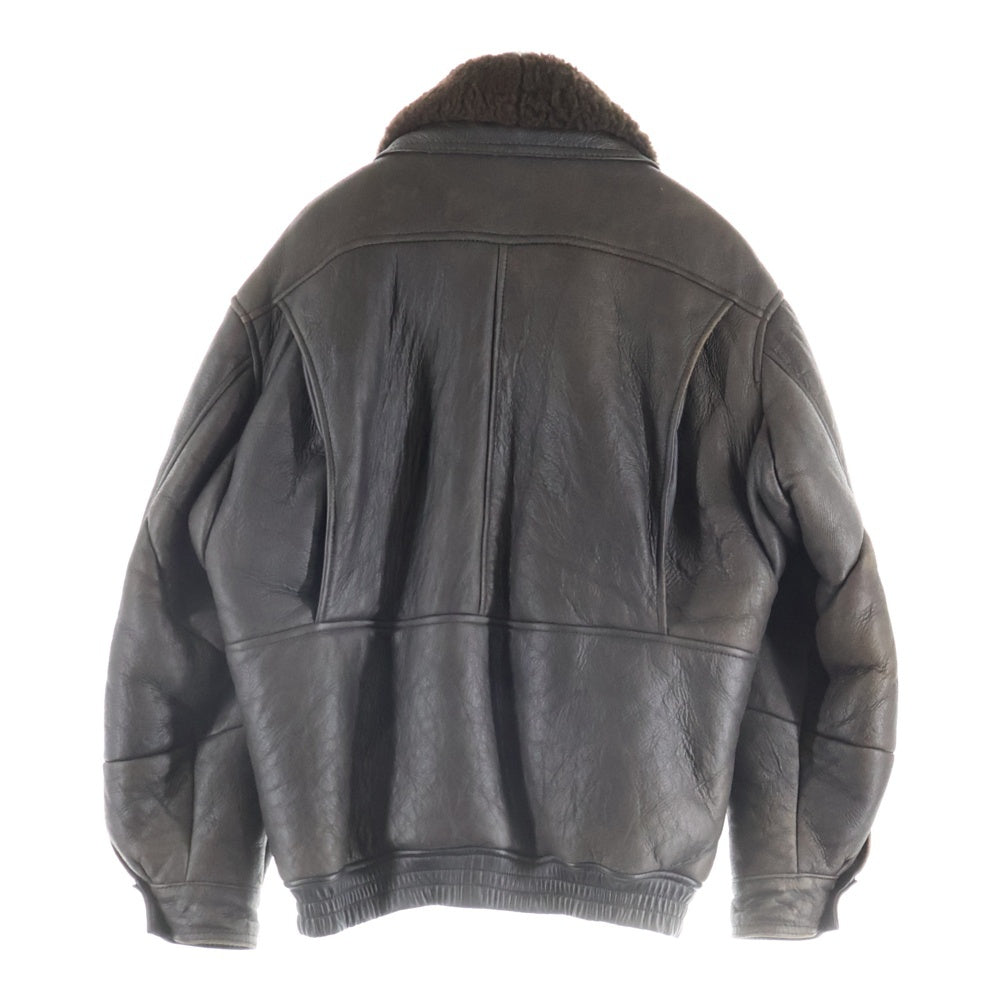 NO BRAND(ノーブランド) A-2 ムートン 90s