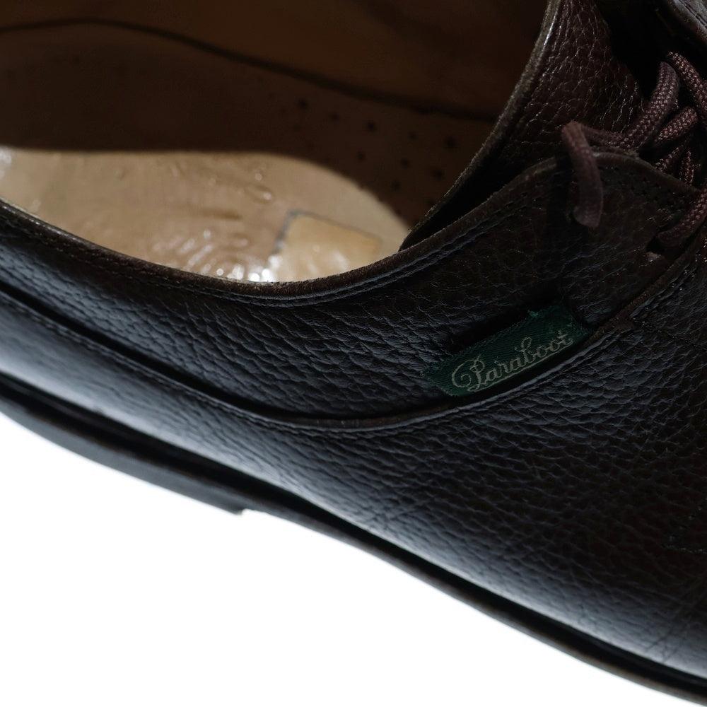 PARABOOT(パラブーツ) AVIGNON フランス製 アヴィニョン Uチップ グレインレザー ブラウン