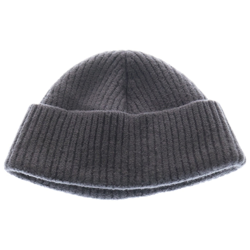 AMI Alexandre Mattiussi(アミアレクサンドルマテュッシ) ADC BEANIE ハートロゴ刺繍 ビーニーニットキャップ UHA235.018 グレー