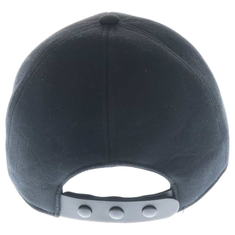 BURBERRY(バーバリー) TBロゴ 6パネル ベースボールキャップ 帽子 ブラック