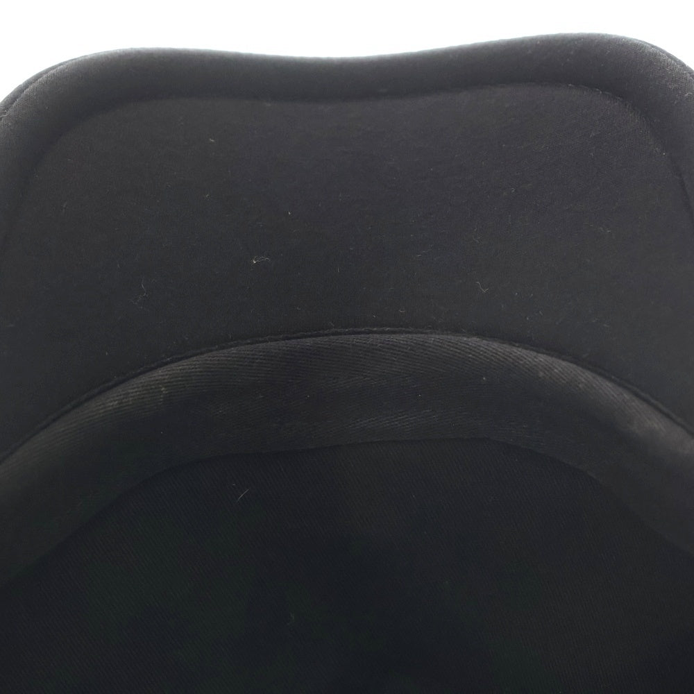 BURBERRY(バーバリー) TBロゴ 6パネル ベースボールキャップ 帽子 ブラック