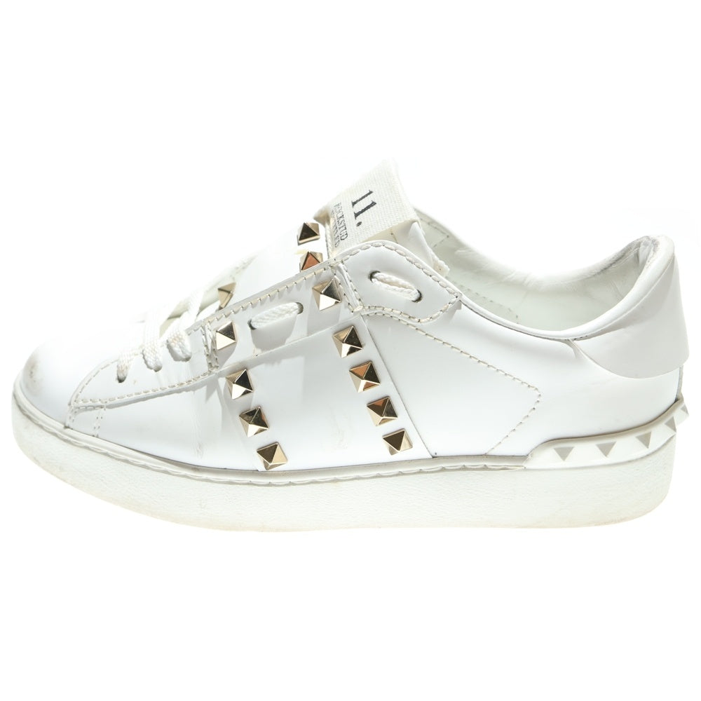 VALENTINO(ヴァレンティノ) Garavani ロックスタッズ アンタイトルド ローカットスニーカー ホワイト