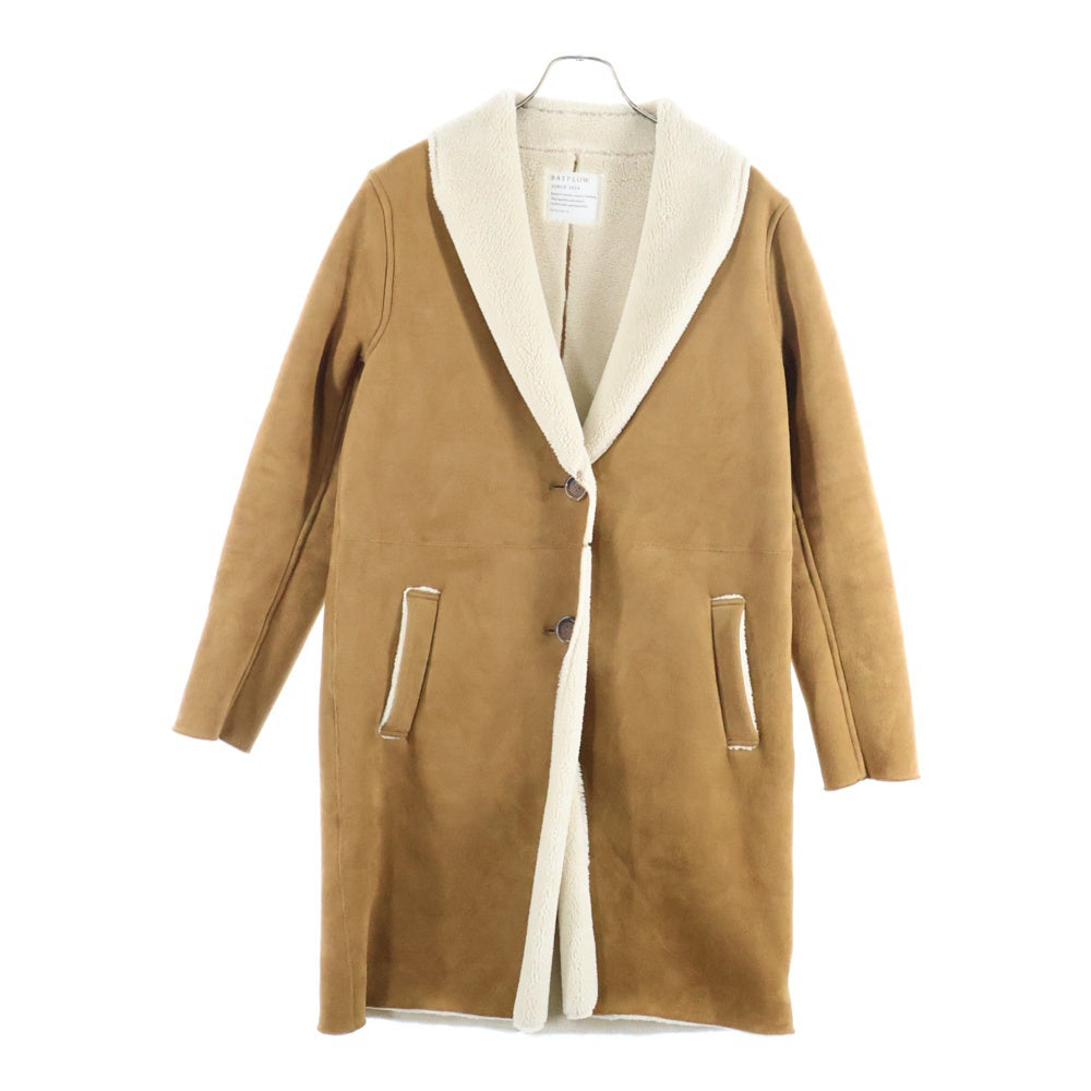 BAYFLOW(ベイフロー) フェイクムートンコート ブラウン BW1610T011