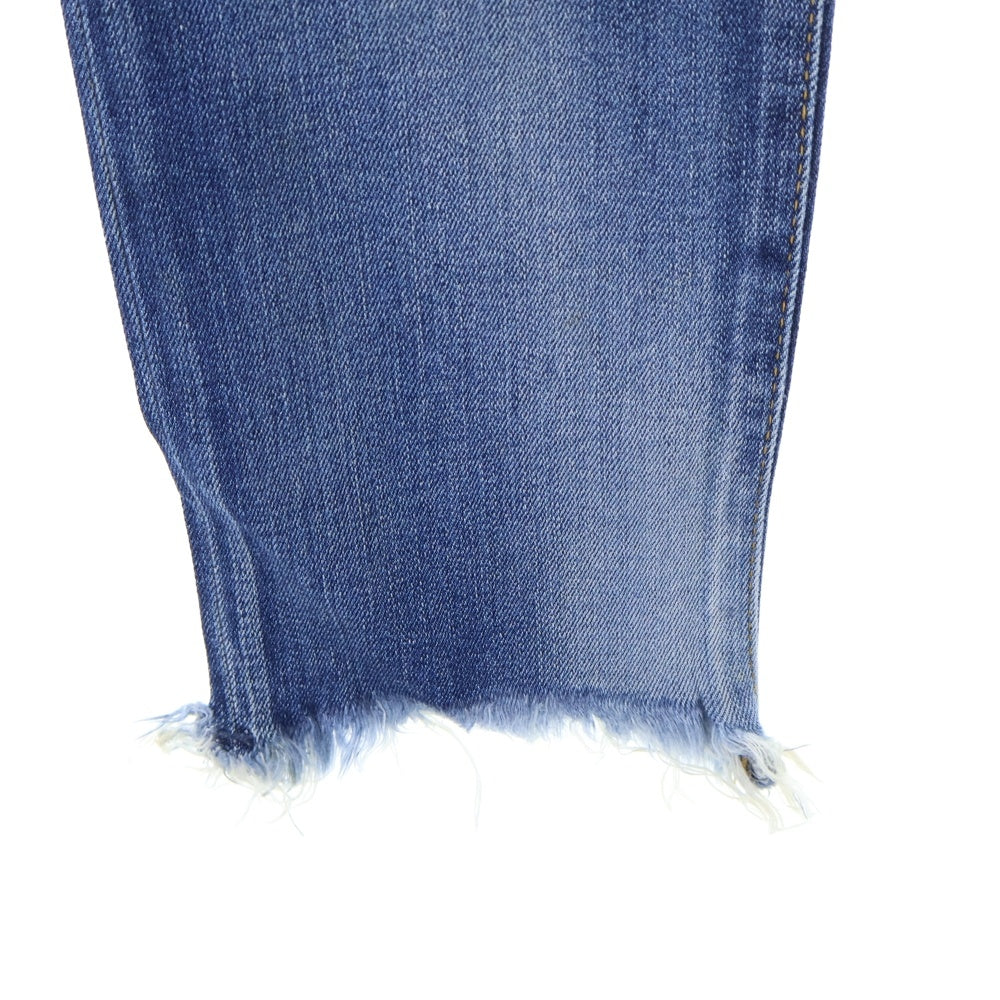 Ungrid(アングリッド) ストレッチ ダメージデニム インディゴ レディース 111611442001