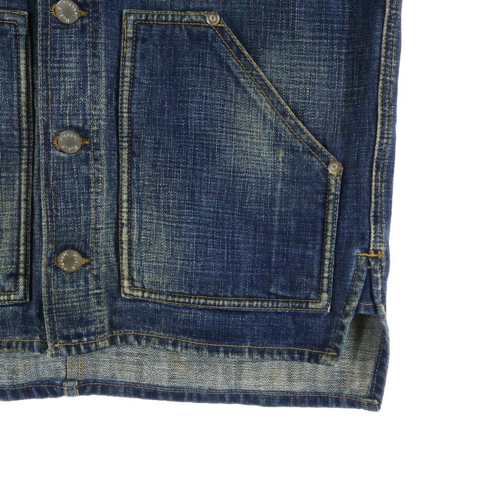 nudie jeans(ヌーディージーンズ) デニムベスト インディゴ NJ3030