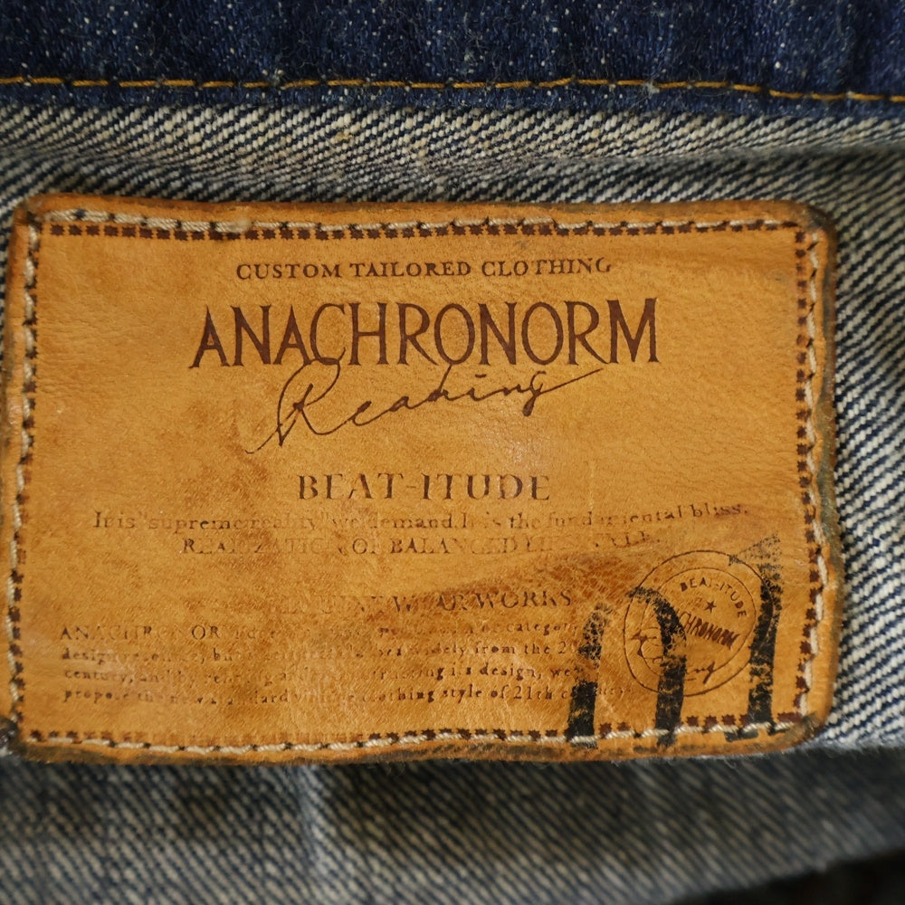 anachronorm(アナクローム) デニムジャケット インディゴ 262