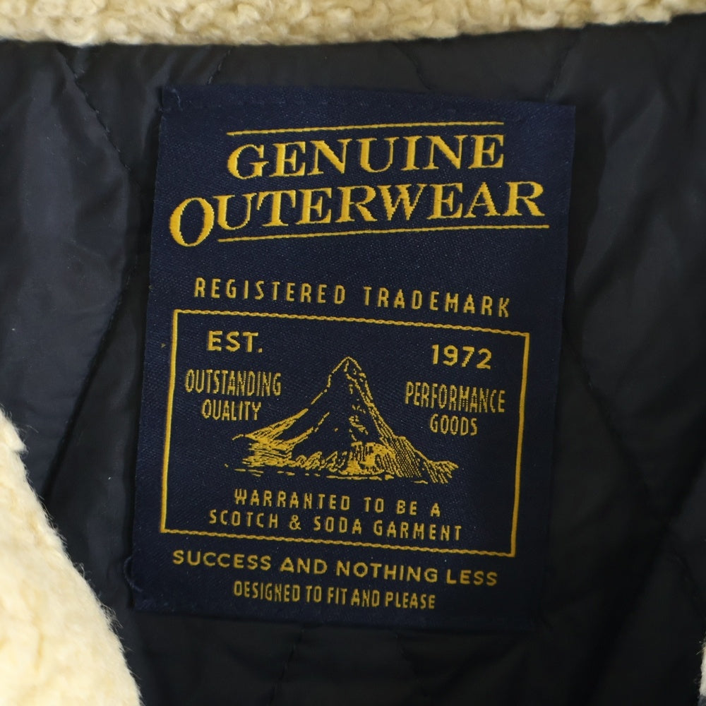 SCOTCH&SODA(スコッチ アンド ソーダ) ケーブルニットジャケット カーキ