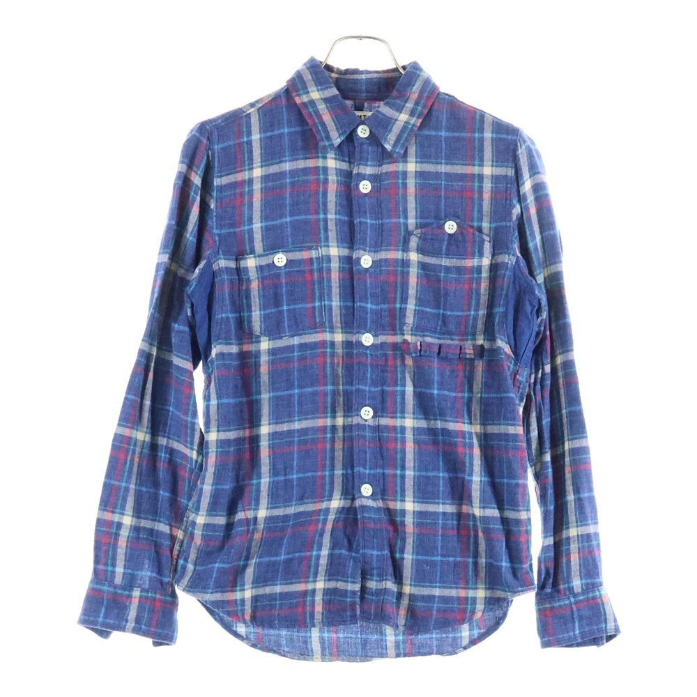 FDMTL(ファンダメンタル) チェック 長袖シャツ マルチカラー