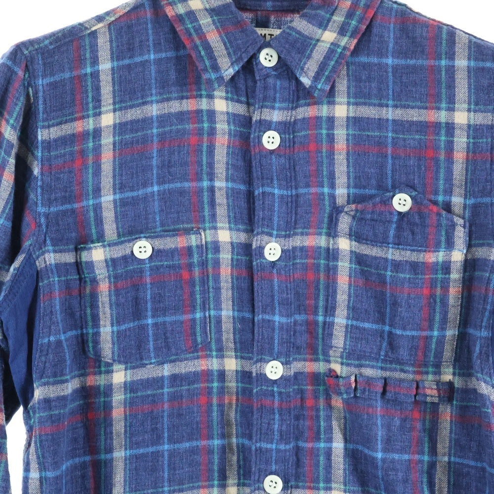 FDMTL(ファンダメンタル) チェック 長袖シャツ マルチカラー